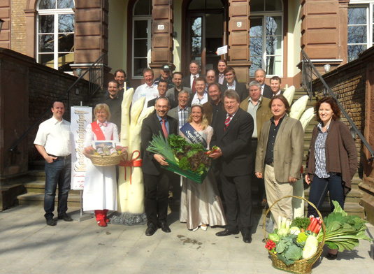 Vorstellung Spargelk&ouml;nigin 2012